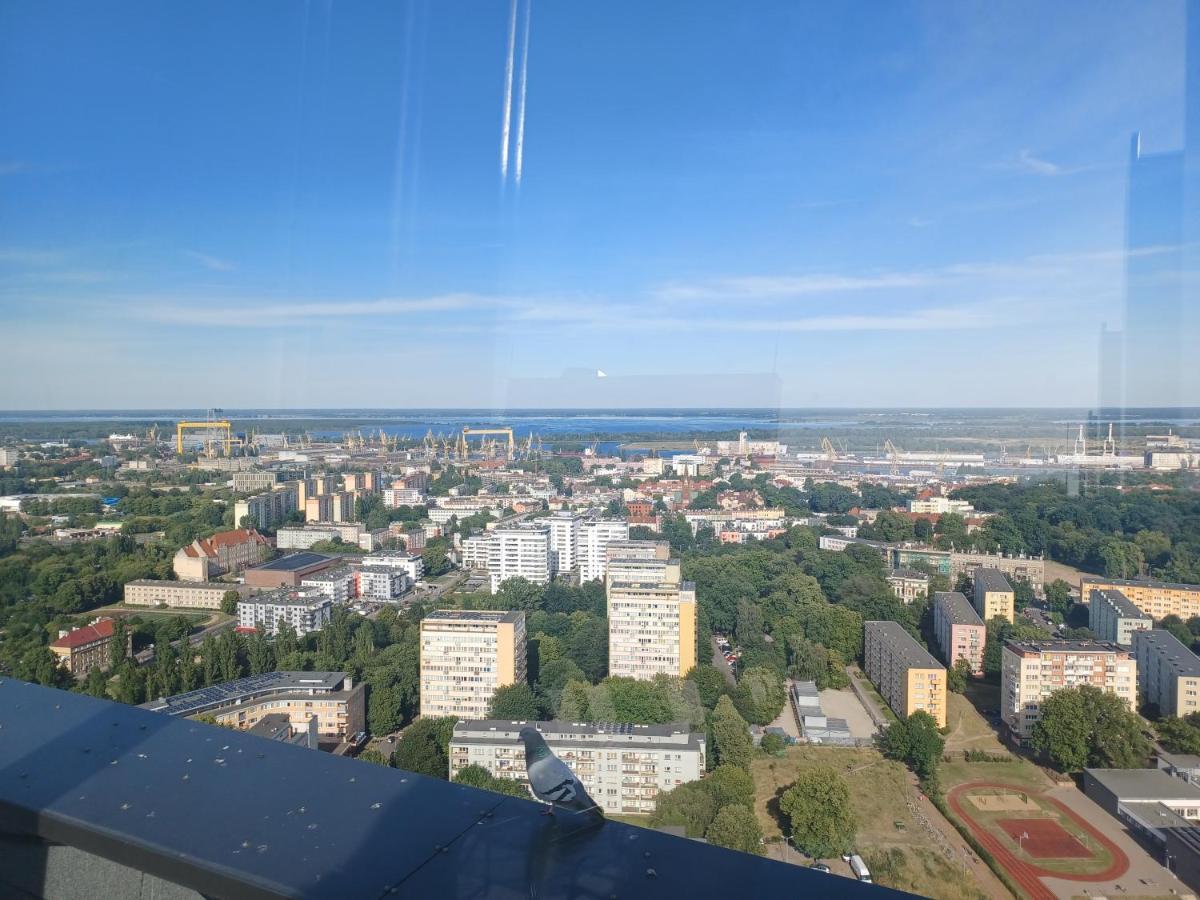 Hanza Tower Ajp Lux Apartment Шчечин Екстериор снимка